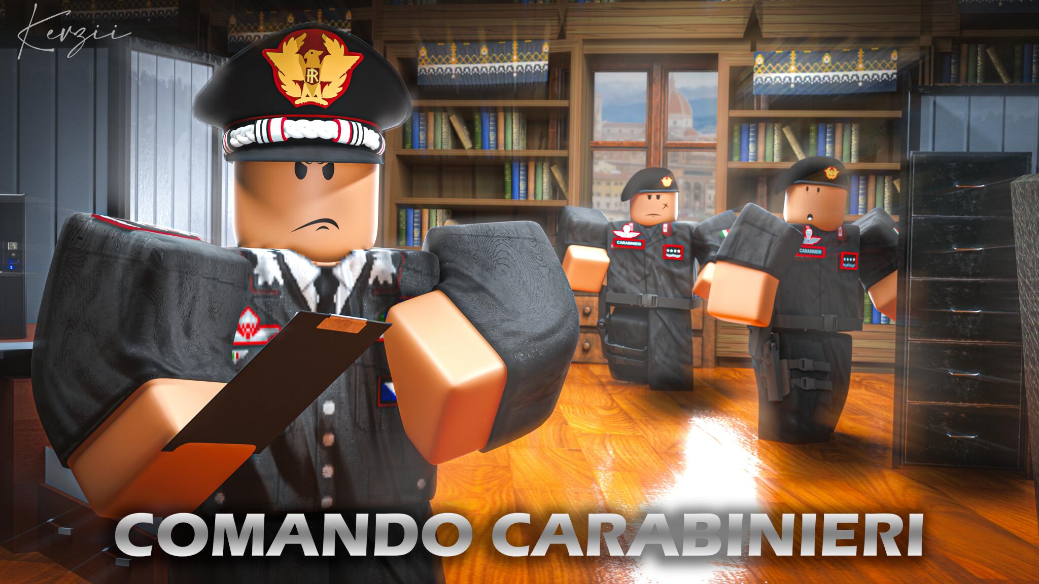 Discovery splash banner for Comando Carabinieri - CC Italy Discord server