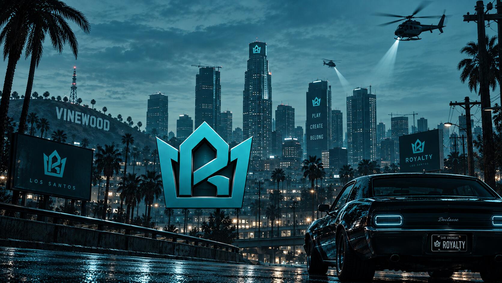 Discovery splash banner for Royalty Roleplay Discord server
