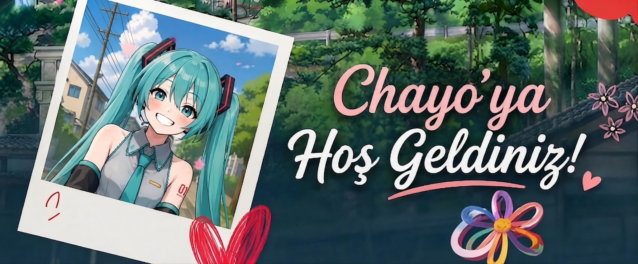 Discovery splash banner for Chayo Türk Anime Manga & Genshin Topluluğu | Sohbet Discord server