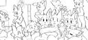 Discovery splash banner for Comfy Space! Discord server