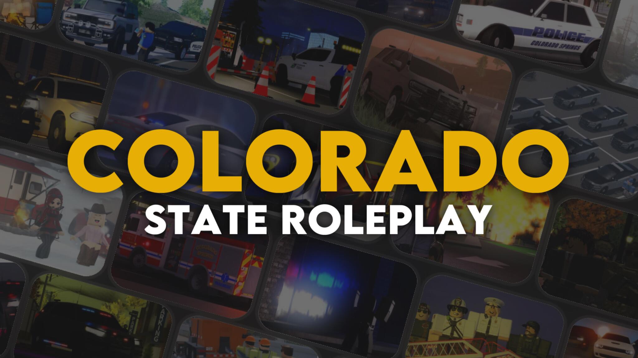 Discovery splash banner for 𝐂𝐒𝐑𝐏 | Colorado State Roleplay Discord server