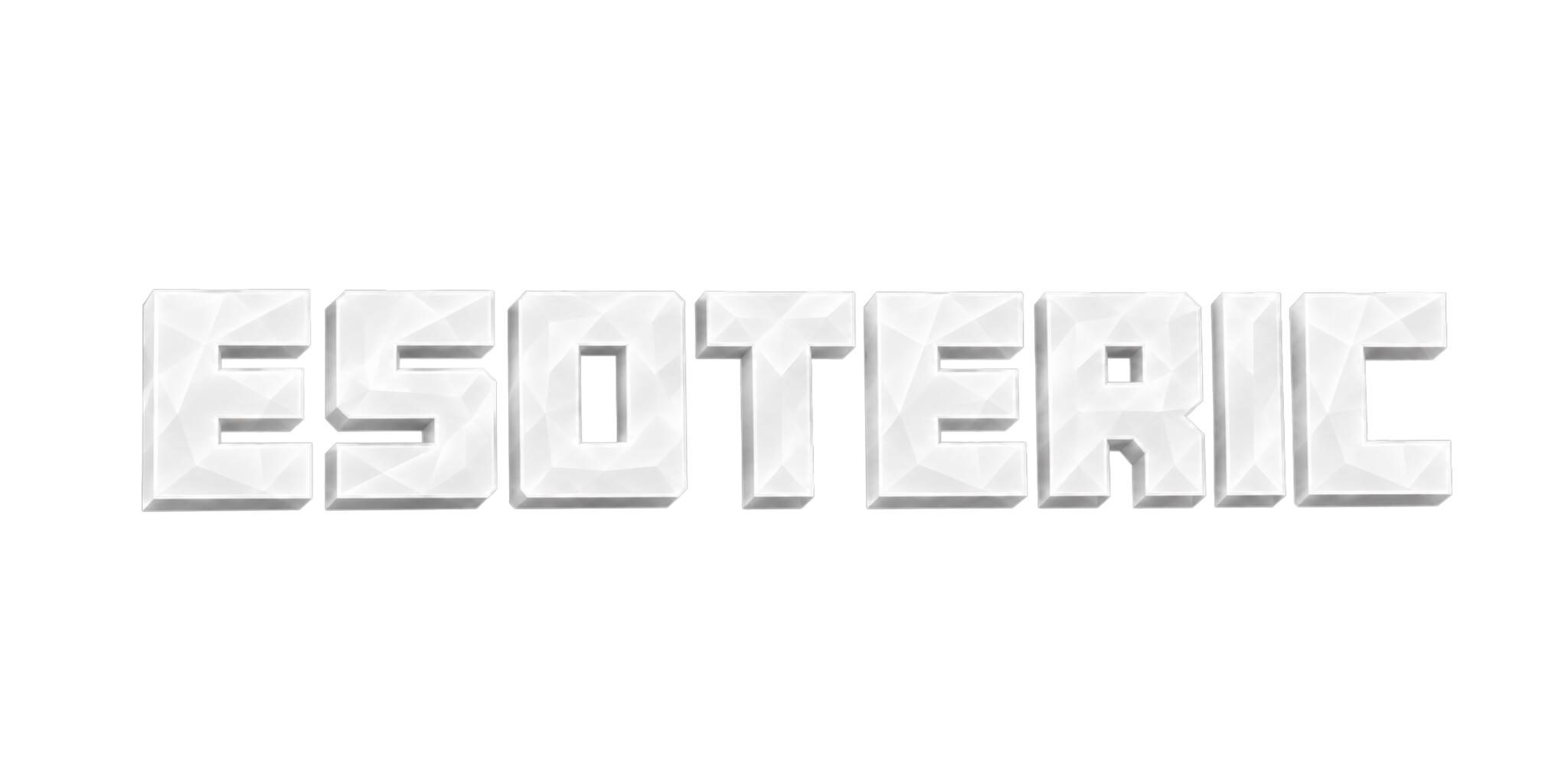 Discovery splash banner for Esoteric's Community Discord server