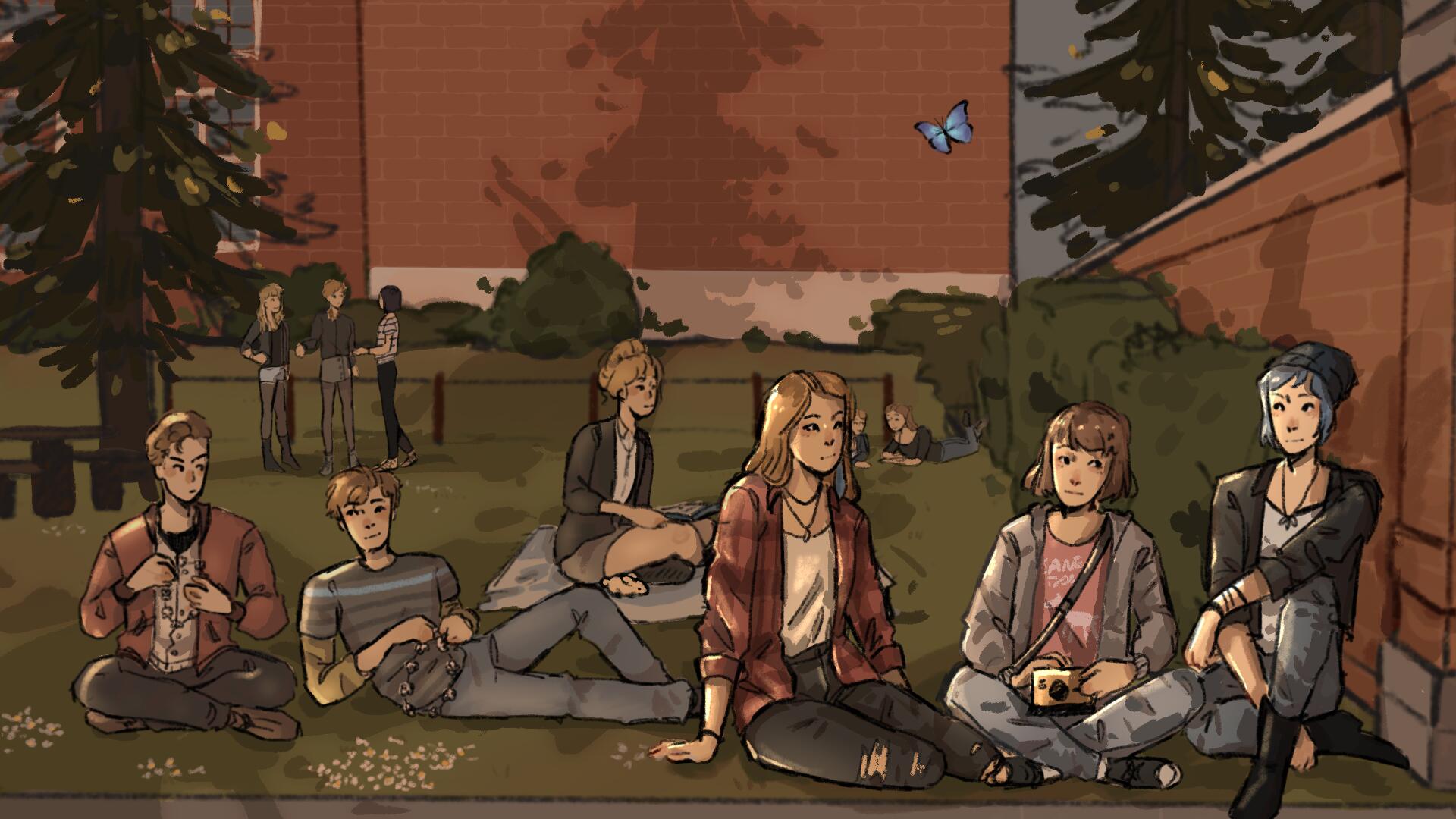 Discovery splash banner for Blackwell Academy (Life is Strange) Discord server
