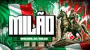 Discovery splash banner for Milão EM BREVE Discord server