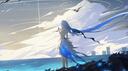Discovery splash banner for Shorekeeper Mains ✦ Second Instance Discord server