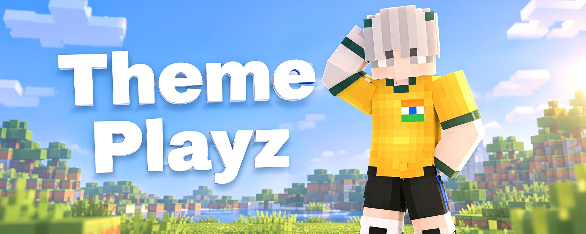 Discovery splash banner for THEME PLAYZ Discord server