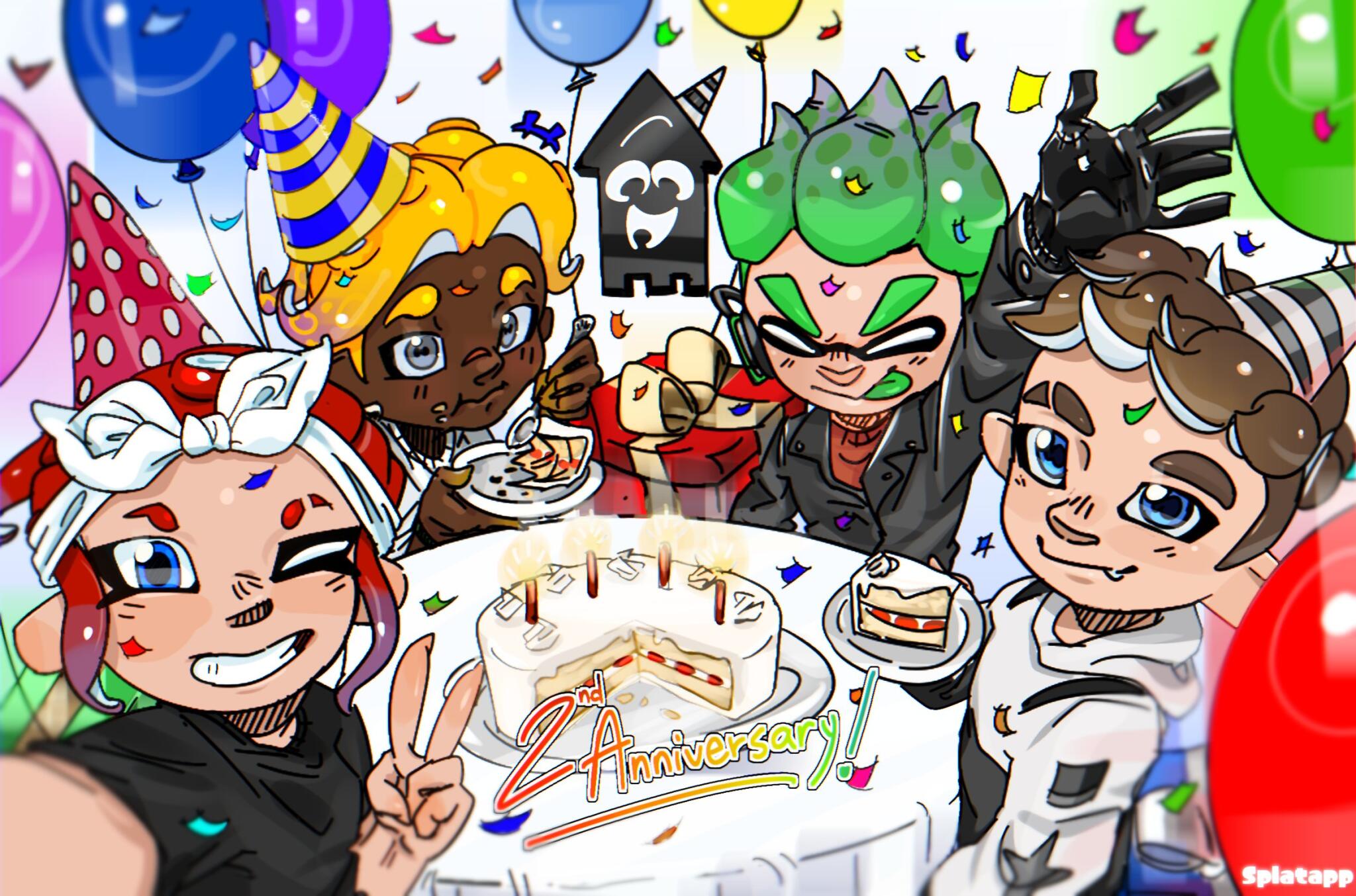 Discovery splash banner for SplatApp Community Discord server