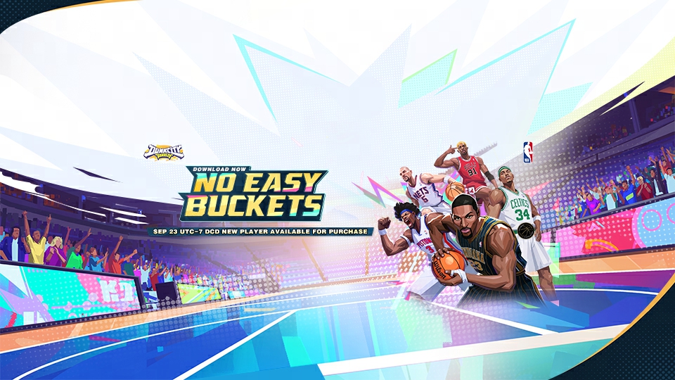 Discovery splash banner for Dunk City Dynasty Global Discord server
