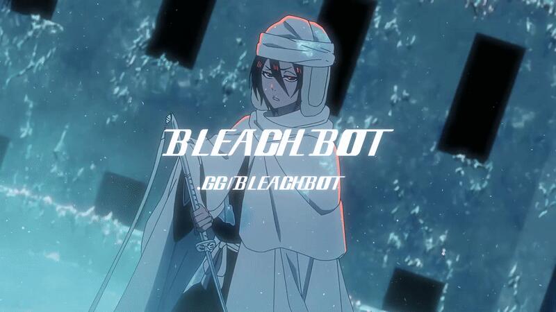 Discovery splash banner for Bleach Bot Discord server