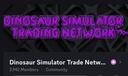 Discovery splash banner for Dinosaur Simulator Trade Network Discord server