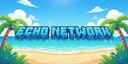 Discovery splash banner for Echo Network | 17.42% DONE Discord server