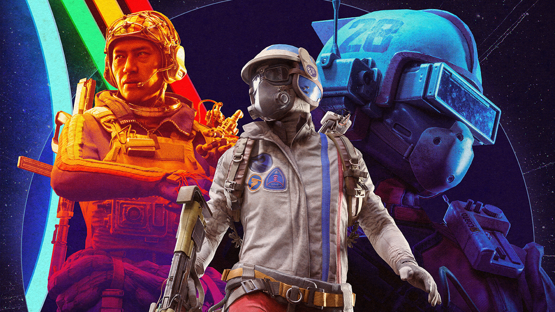 Discovery splash banner for ARC Raiders Arabic Discord server