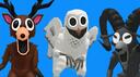 Discovery splash banner for Banana Family | 99 Nights In The Forest Discord server