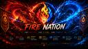Discovery splash banner for Fire Nation | Tamil Discord server