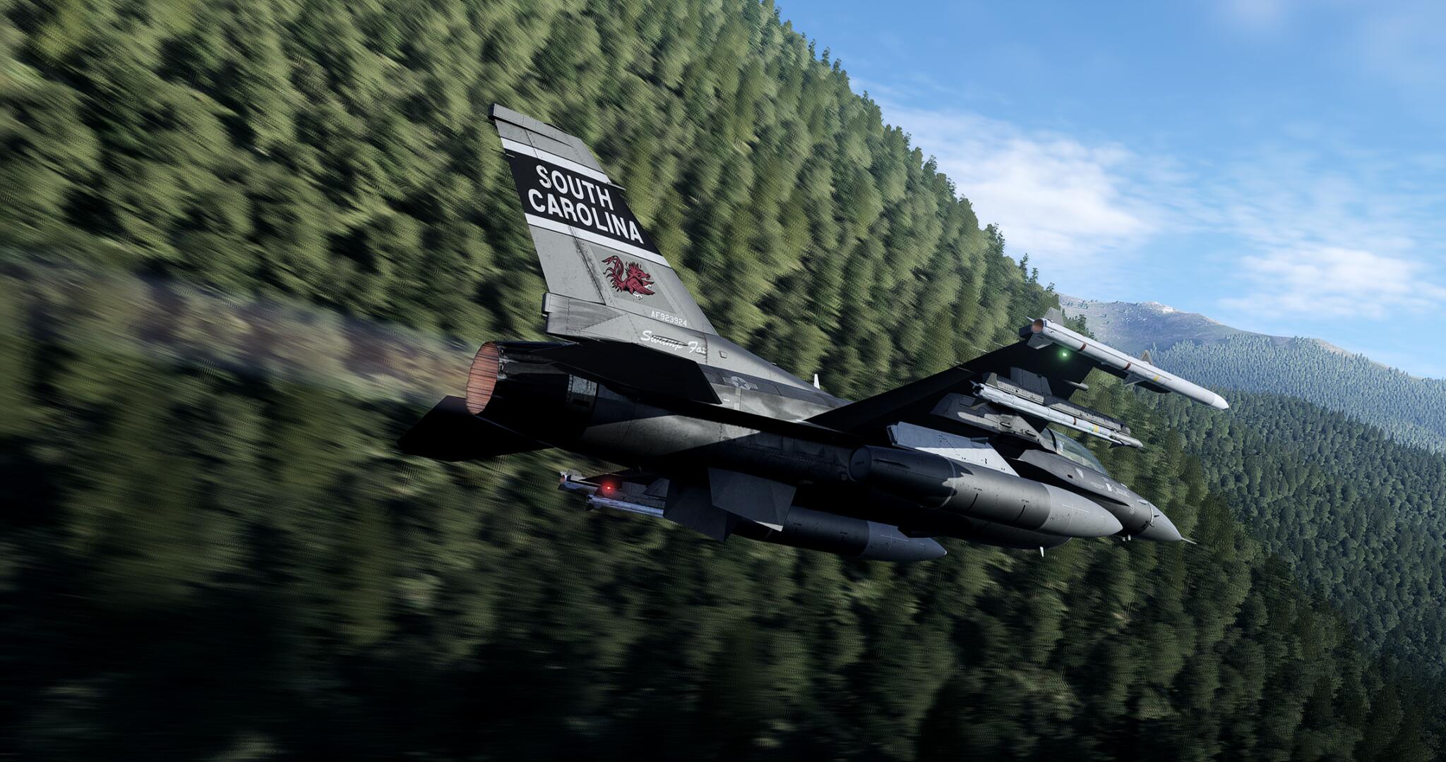 Discovery splash banner for The DCS ReShade Community Discord server