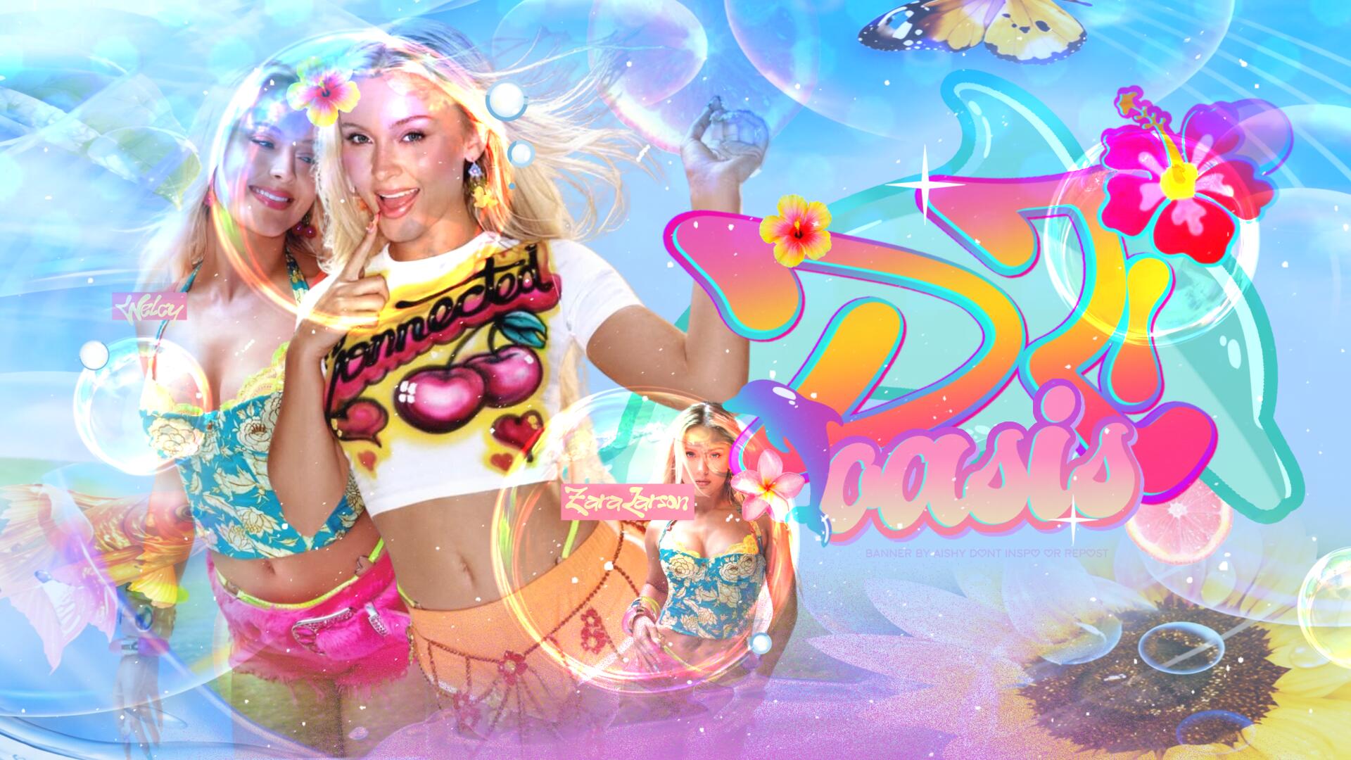 Discovery splash banner for DTI ⭑ Oasis #3.4K Discord server
