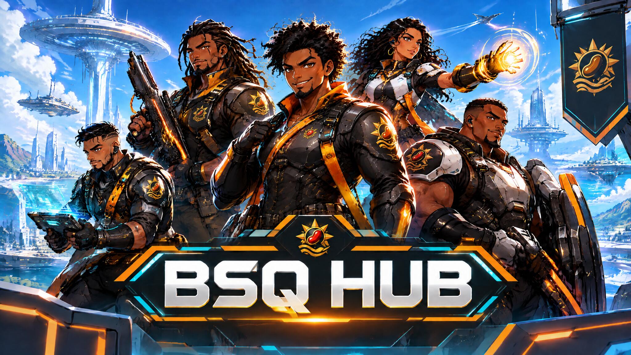 Discovery splash banner for (BSQ) HUB Discord server