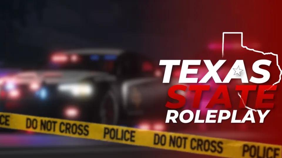 Discovery splash banner for Texas State Roleplay I VC Only Discord server