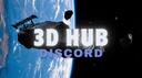 Discovery splash banner for 3D Hub Discord server