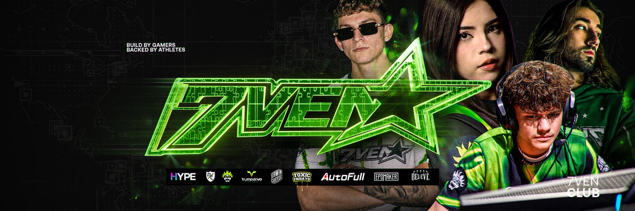 Discovery splash banner for 7VEN Discord server