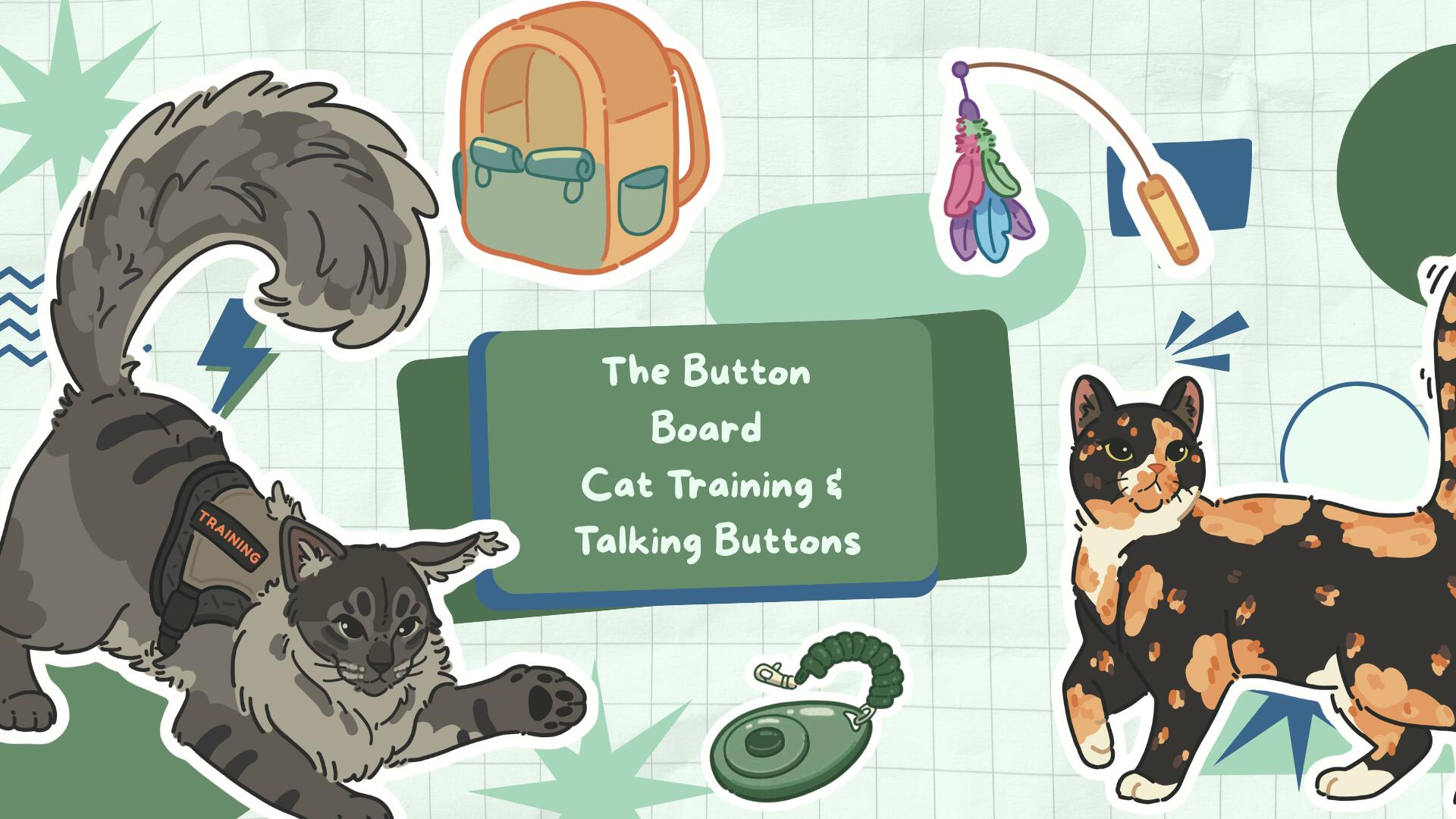Discovery splash banner for The Button Board Discord server