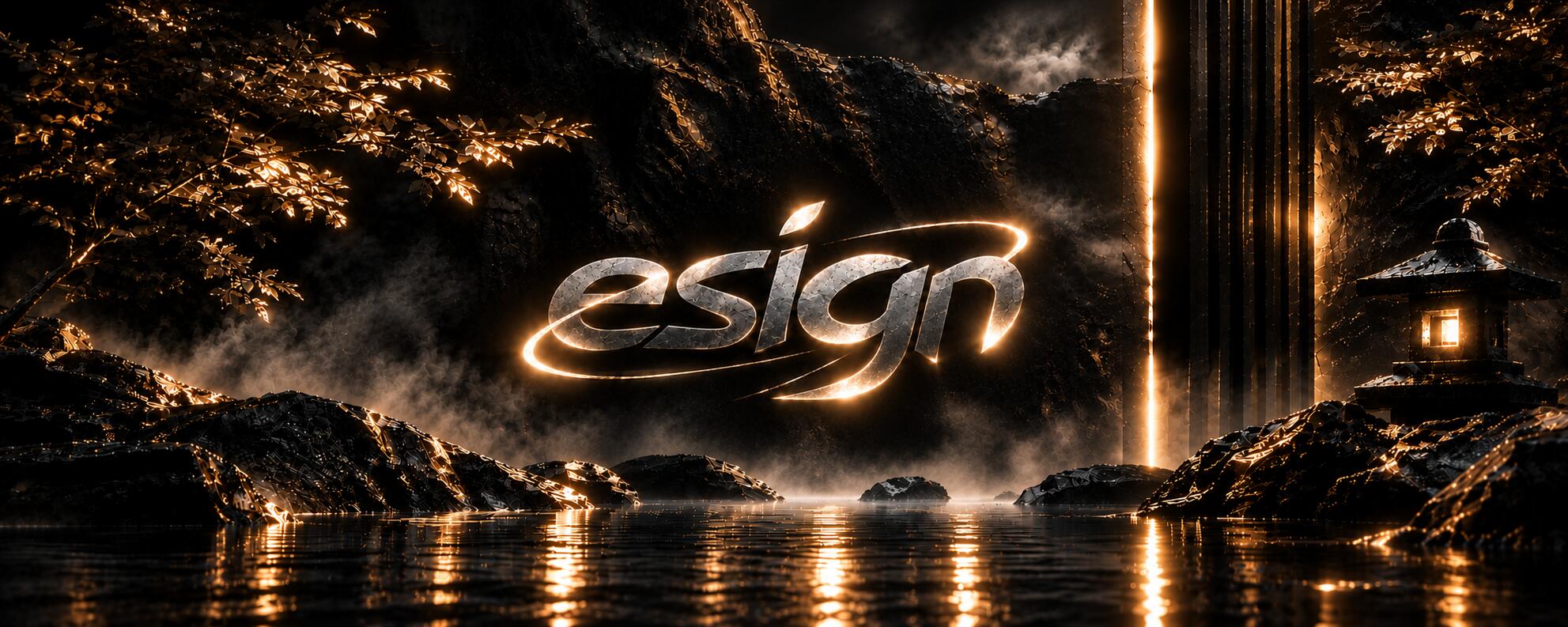 Discovery splash banner for /esign Discord server