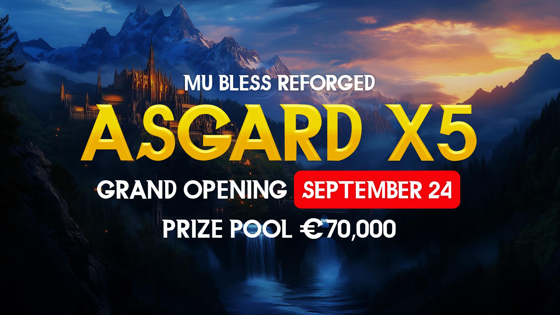 Discovery splash banner for MU Bless Online Discord server