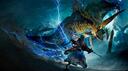 Discovery splash banner for Monster Hunter Hub Discord server