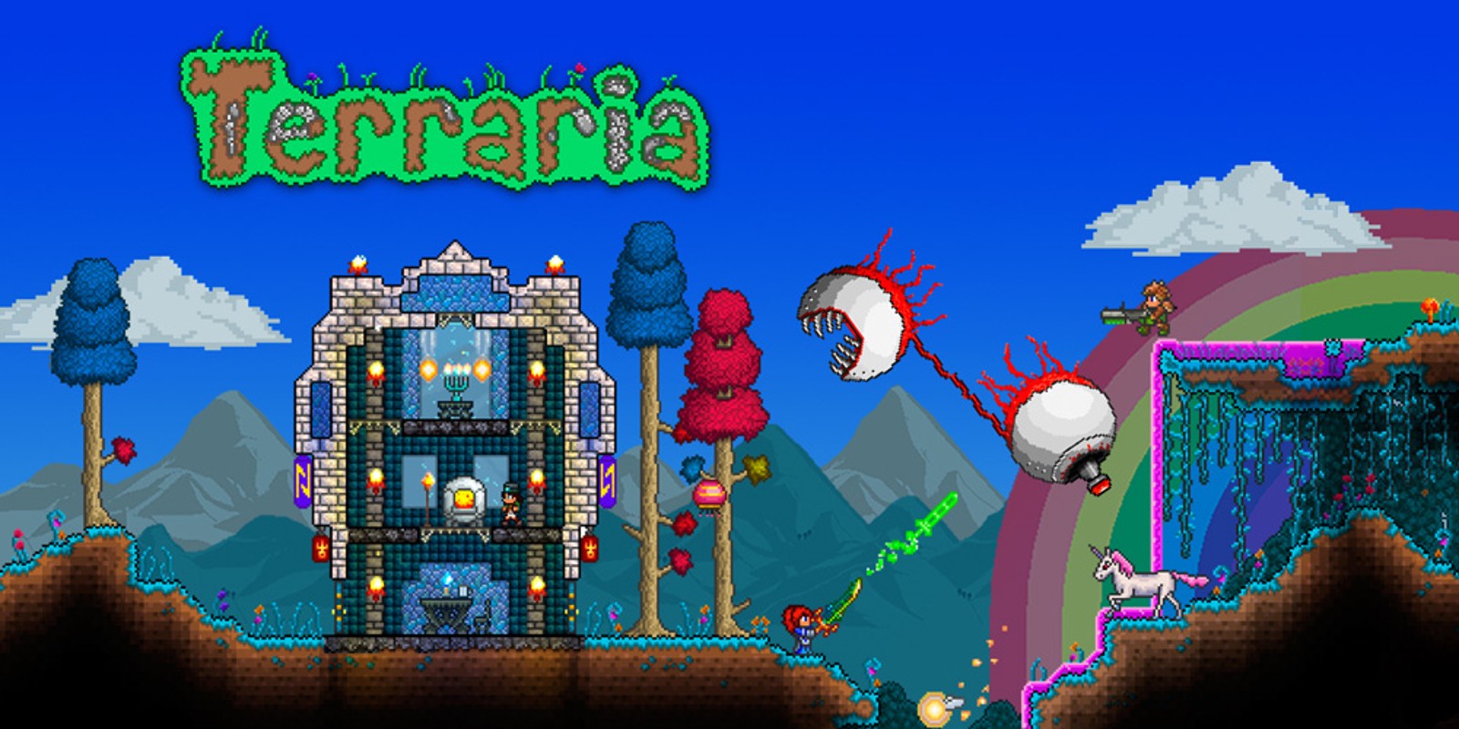 Discovery splash banner for TerraServ Discord server