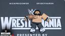 Discovery splash banner for WWE On Roblox | EST.. 2019 Discord server