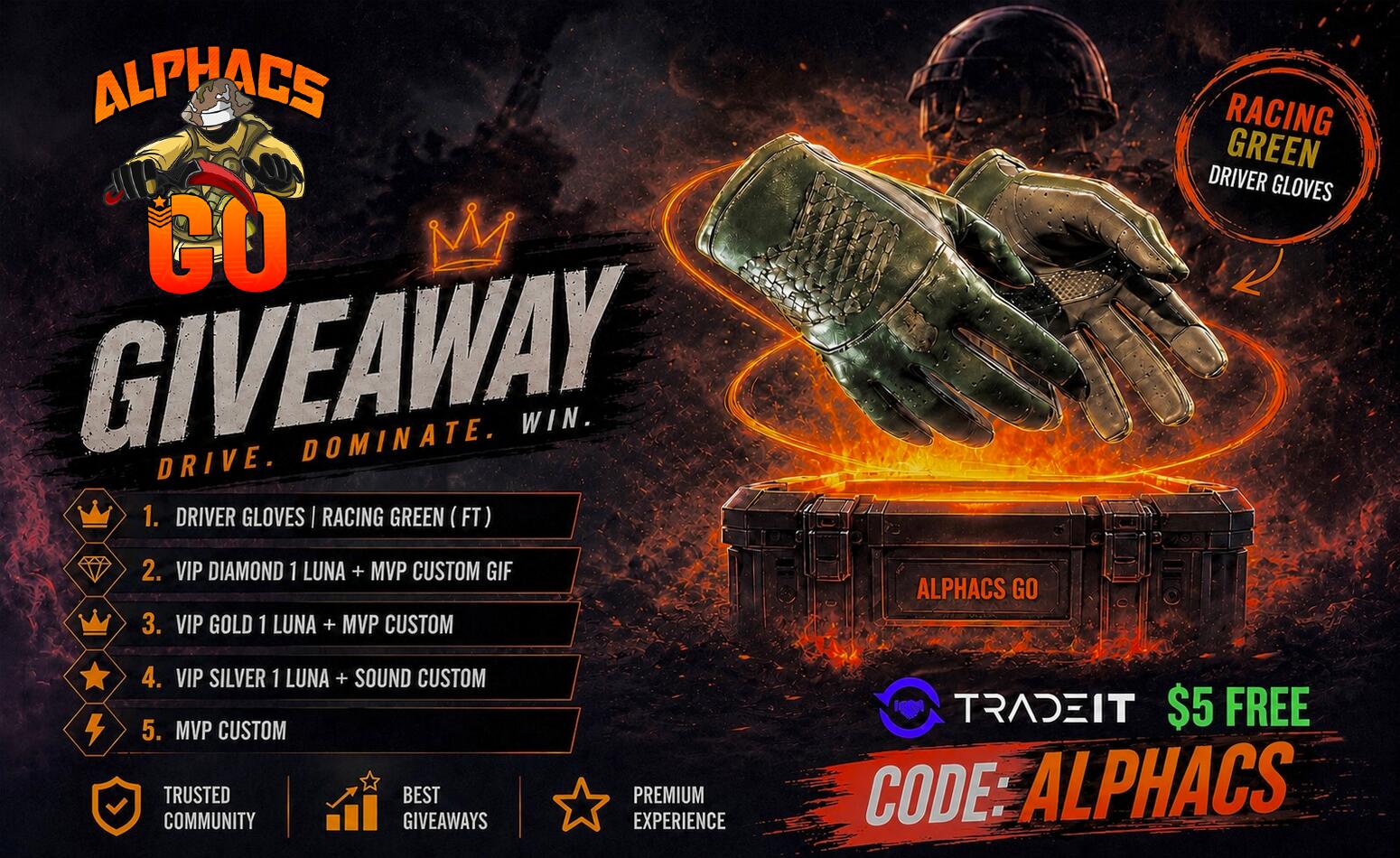 Discovery splash banner for đGO.ALPHACS.ROđ Discord server