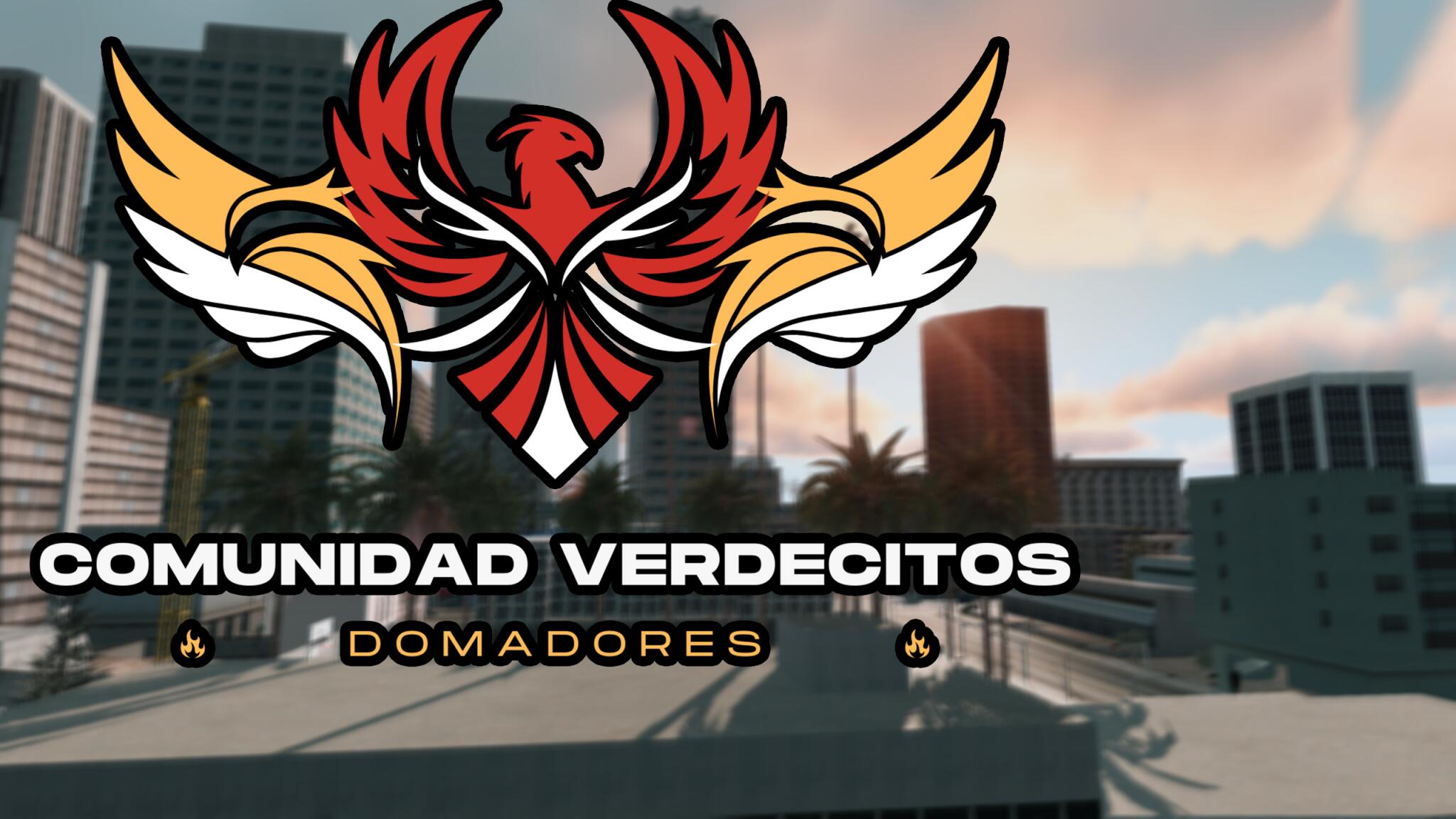 Discovery splash banner for Comunidad Verdecitos Domadores Discord server