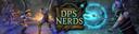 Discovery splash banner for DPS Nerds Discord server