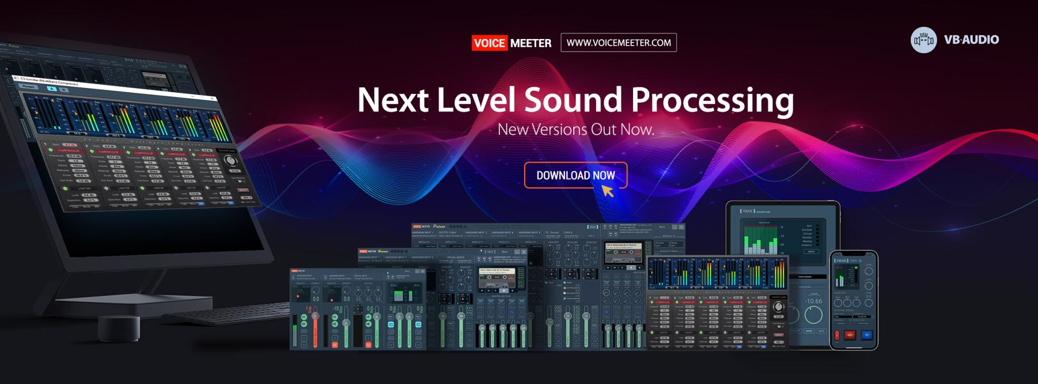 Discovery splash banner for VB-AUDIO Discord server
