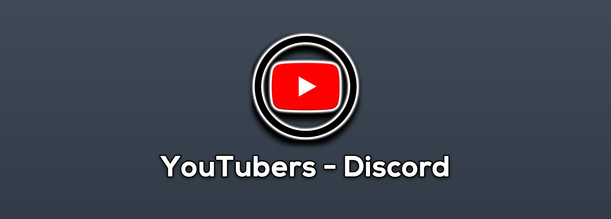 Discovery splash banner for YouTubers Discord server