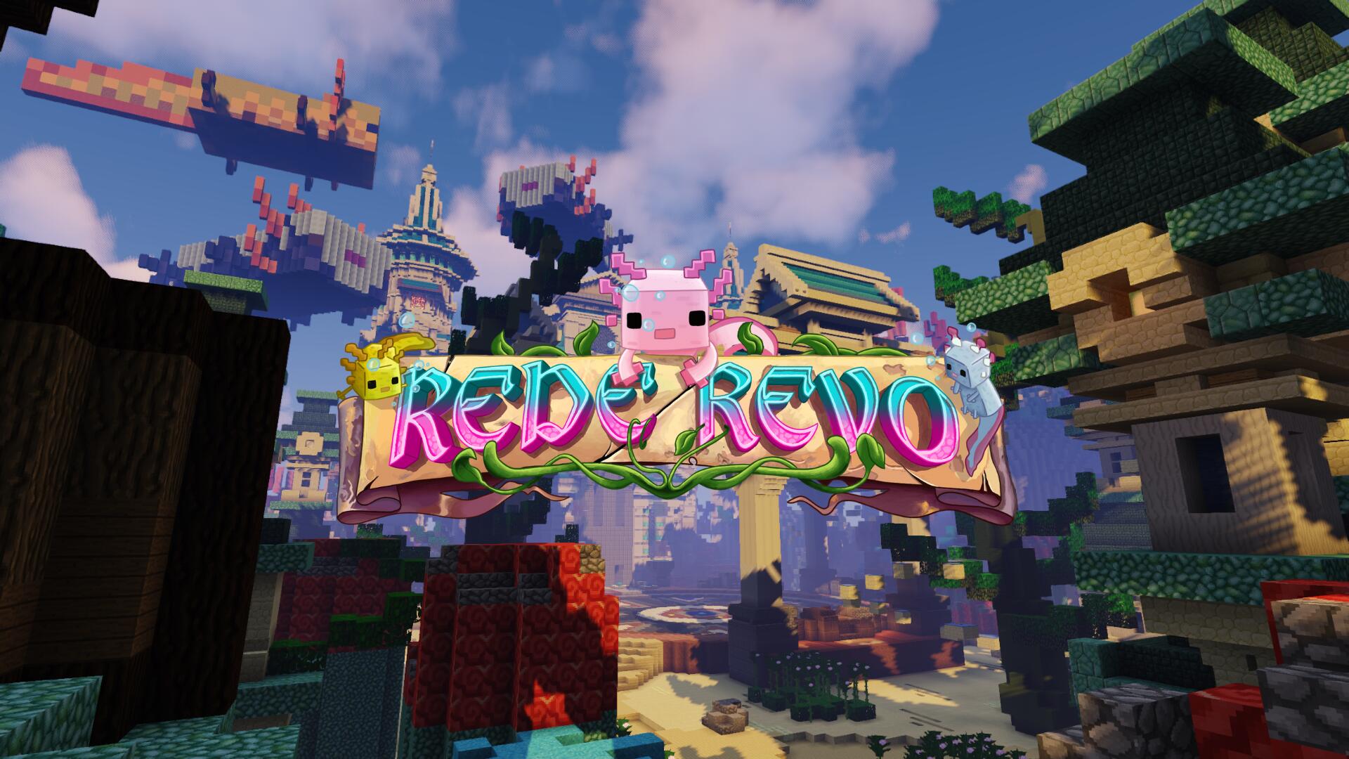 Discovery splash banner for Rede Revo Discord server