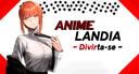 Discovery splash banner for Anime Landia Discord server