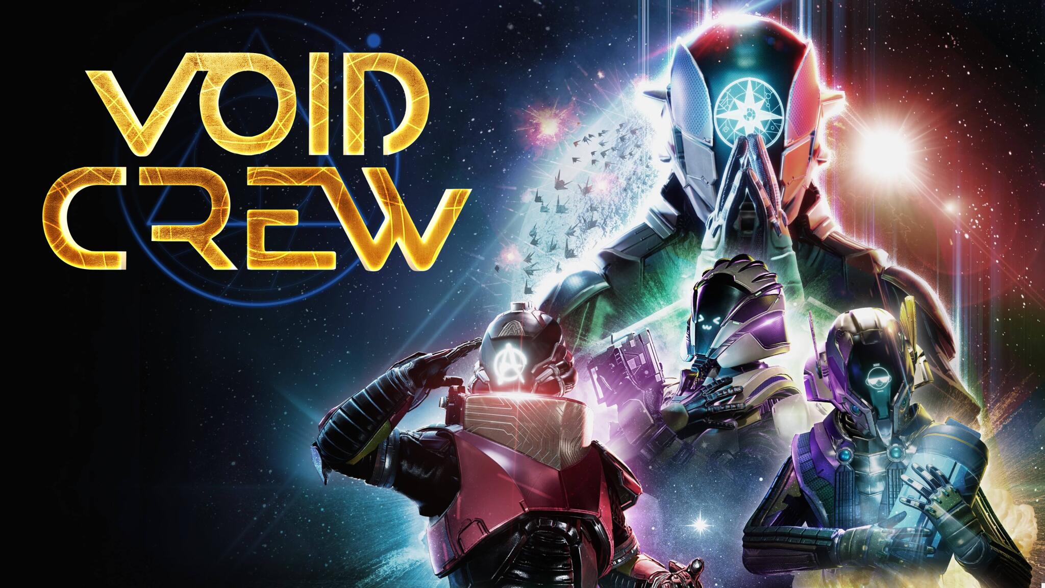 Discovery splash banner for Void Crew Discord server