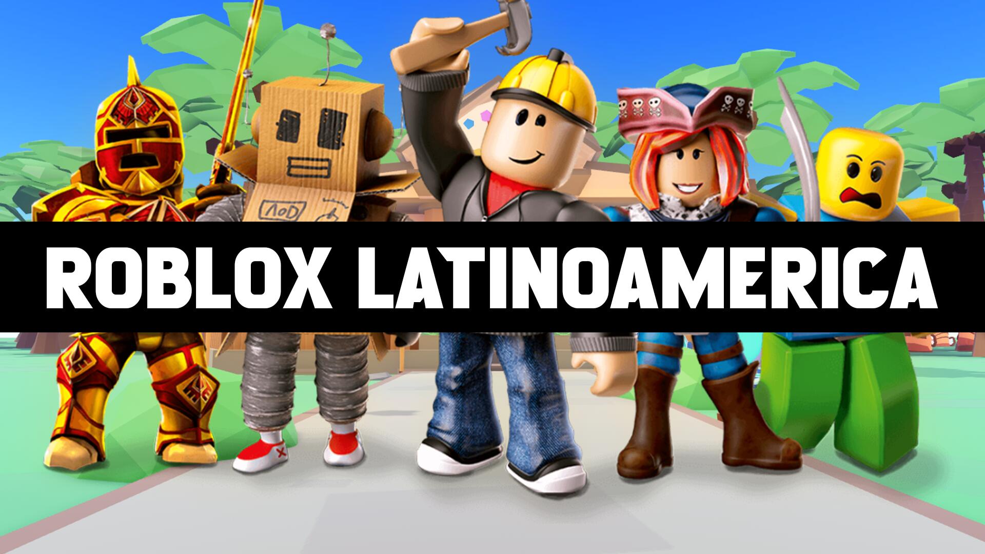 Discovery splash banner for Roblox LatinoAmerica⭐ Discord server
