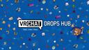 Discovery splash banner for VRChat Drops Hub Discord server
