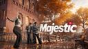 Discovery splash banner for Majestic Role Play | GLOBAL Discord server