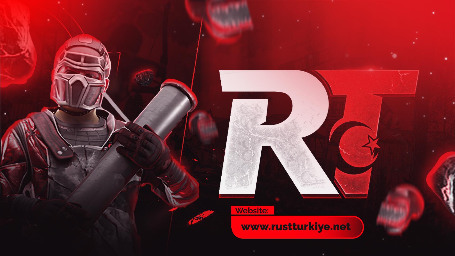 Discovery splash banner for Rust Türkiye Discord server